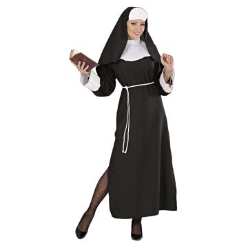 Classic Nun Costume with Tunic and Veil