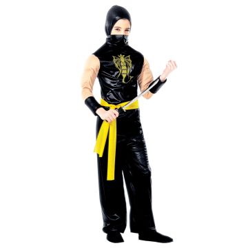 Muscular ninja costume for boys