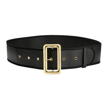 Deluxe Wide Faux Leather Belt