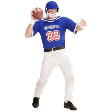 American Football Player Costume with Helmet