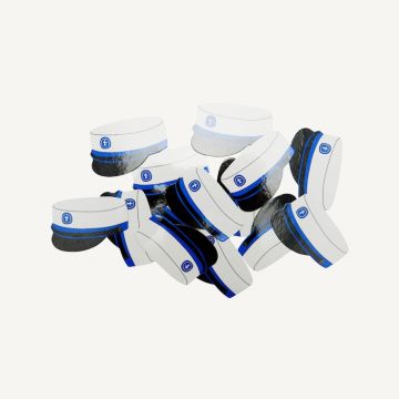 Blue Graduation Cap Confetti 20x - 5 x 4 cm 