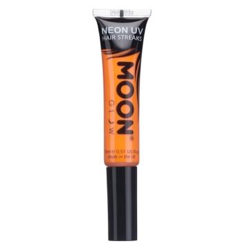 Neon UV Hair Dye Intense Orange 15 ml Moon Creations