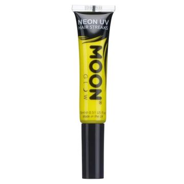 Neon UV hårfarve intens gul Moon Creations - 15 ml
