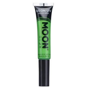 Neon UV Mascara Intense Green 15 ml Moon Creations