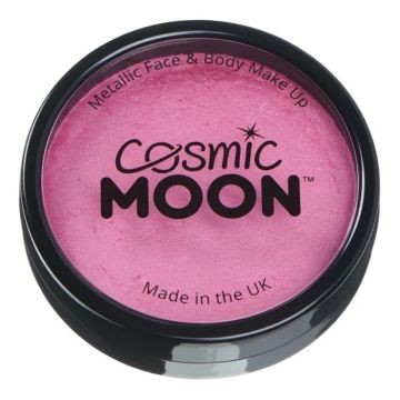 Metallic Face and Body Paint Pink 26 g Moon Creations