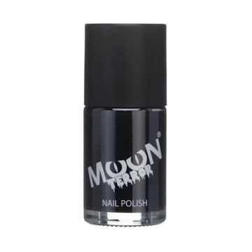 Halloween Nail Polish Black 14 ml Moon Creations 