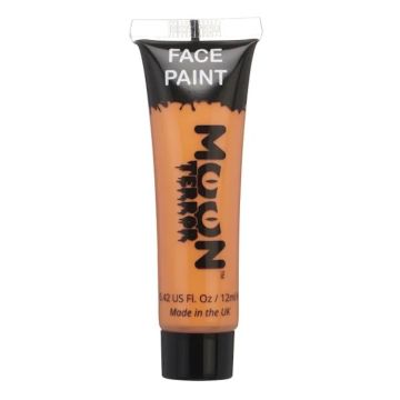 Halloween Face and Body Paint Orange 12 ml Moon Creations