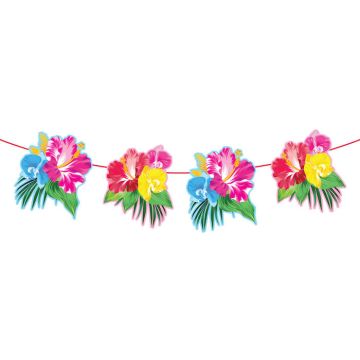 Tropical Flower Garland - 6 meters