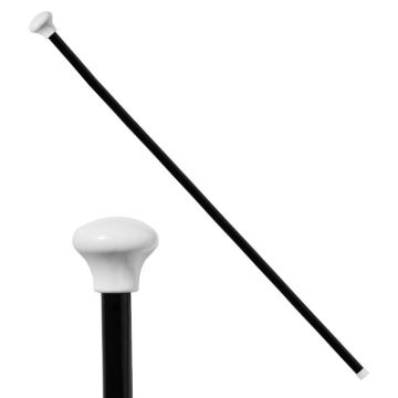 Black cane for 1920s costume - 81 cm