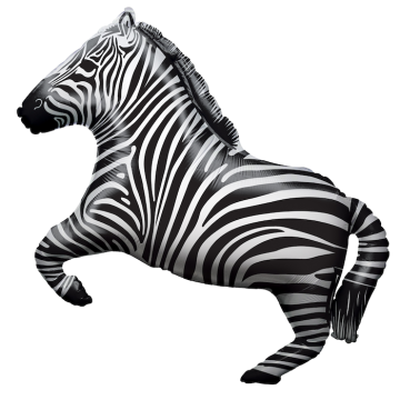 Zebra Foil Balloon - 70 cm