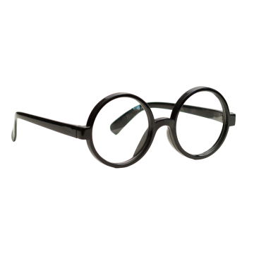 Round clear glasses without prescription unisex