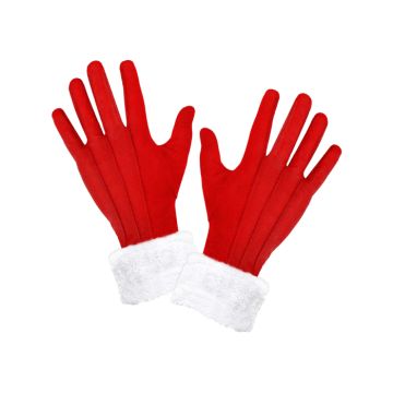 Santa's red gloves