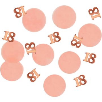18th Birthday Confetti Pink - 25 g