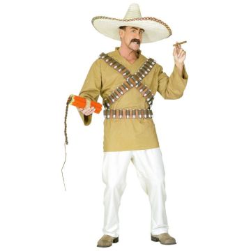 Mexican bandit costume - 5 parts