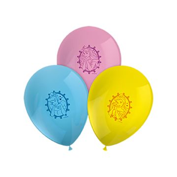 Balloons with Disney princess designs 8x
