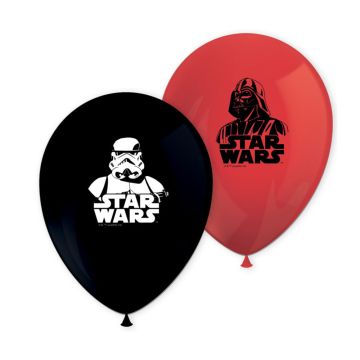 Star Wars themed balloons 8x