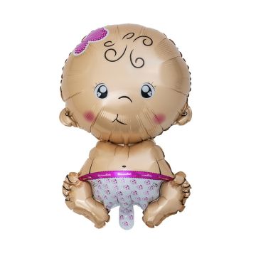 Baby girl foil balloon 60 cm