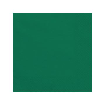Bottle Green 3-Ply Napkins 20x - 33 x 33 cm