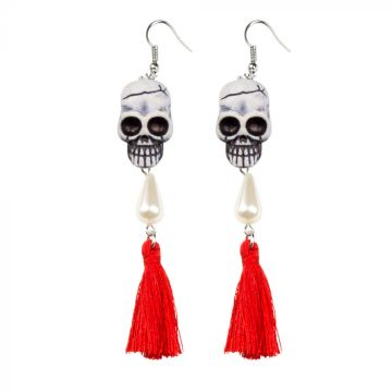 Day of the Dead Skull Earrings