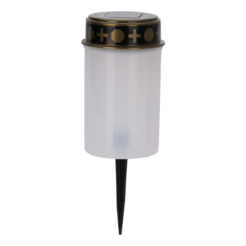 LED gravlys med solcelle 65x120 mm 