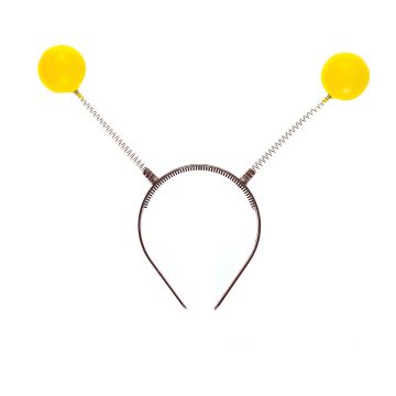 Antenna hairband yellow
