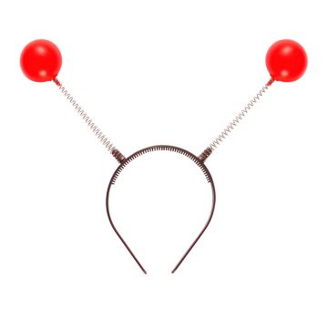 Red antenna headband