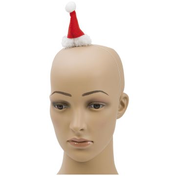Mini elf hat with pom-pom 10 cm