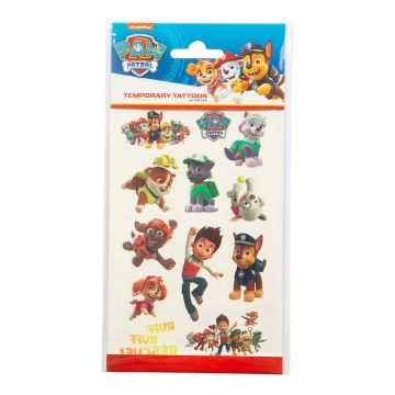 Temporary and fake paw patrol tattoos 12x