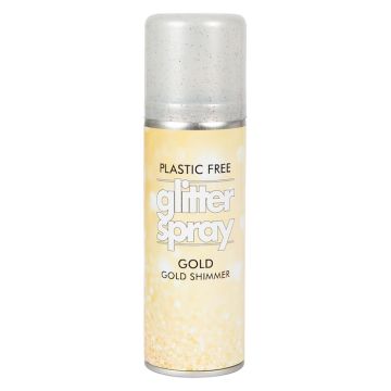 Glitter Spray for Body and Hair 125 ml Gold