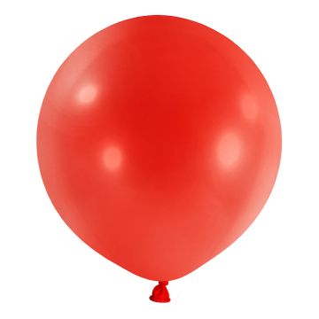 Rød jumbo ballon -  Ø60 cm