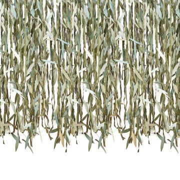 Jungle bladstrimler backdrop i pap - 100 meter