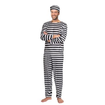 Prisoner costume black and white