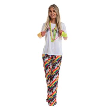 Rainbow pride trousers for women