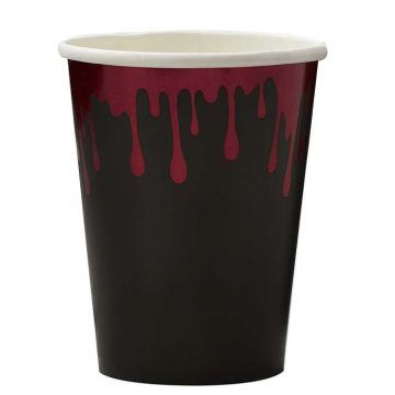 Blodige kopper 5x - 8 x 9,5 cm