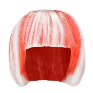 Denmark Women's Wig Red-White