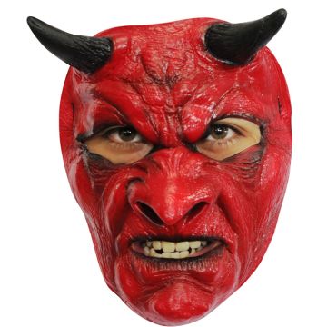 Creepy Halloween devil mask