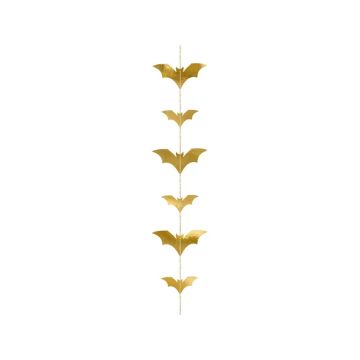 Gold Bat Garland - 1.5 Metres
