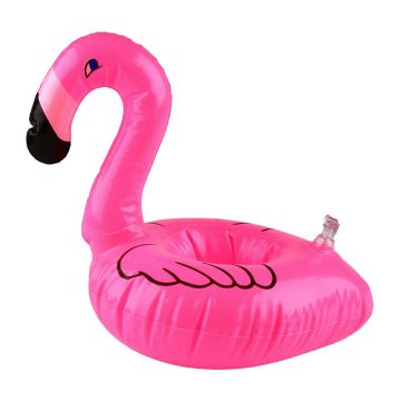 Inflatable Flamingo Can Holder