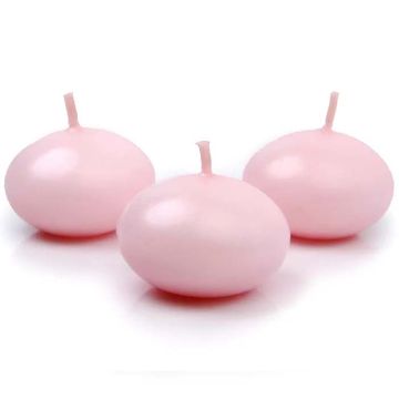 Floating Candles in pink 5x - 4 cm