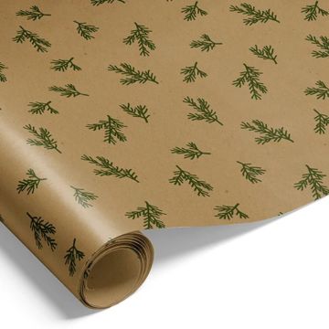 Wrapping Paper with Pine 1000x70 cm The Old Pharmacy