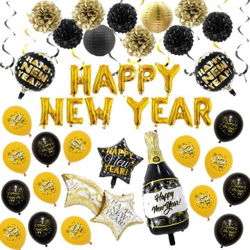 New Year's Eve Decoration Pack