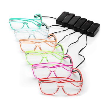 LED Party Glasses-Transparent
