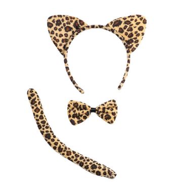 Leopard sæt inkl. 3 dele Leopard sæt inkl. 3 dele