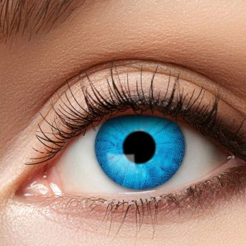 Electric Blue Contact Lenses