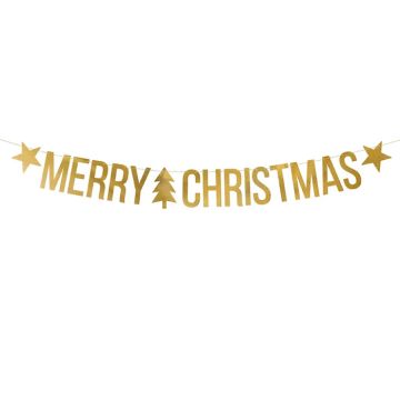 Merry Christmas Banner - 1,5 meter