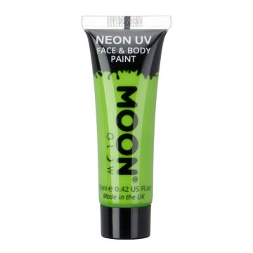 Intense neon UV face and body paint 12 ml Moon Creations Green