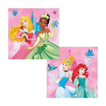 Princess napkins 20x - 33 x 33 cm