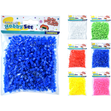 Hobby sæt perler 1000 stk