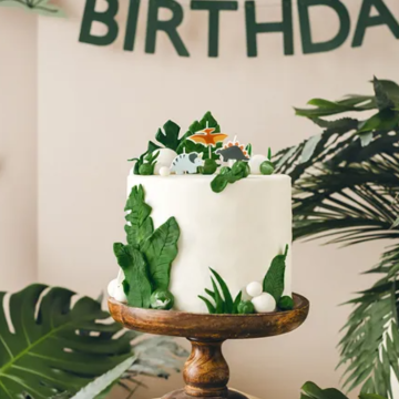 Birthday Candles with Dinosaur Design 3x - 3 cm