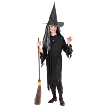 Witch costume for children - 3 pieces